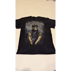 2011 Lil Wayne T Shirt Black Fame Rap Tee Hip Hop Size L